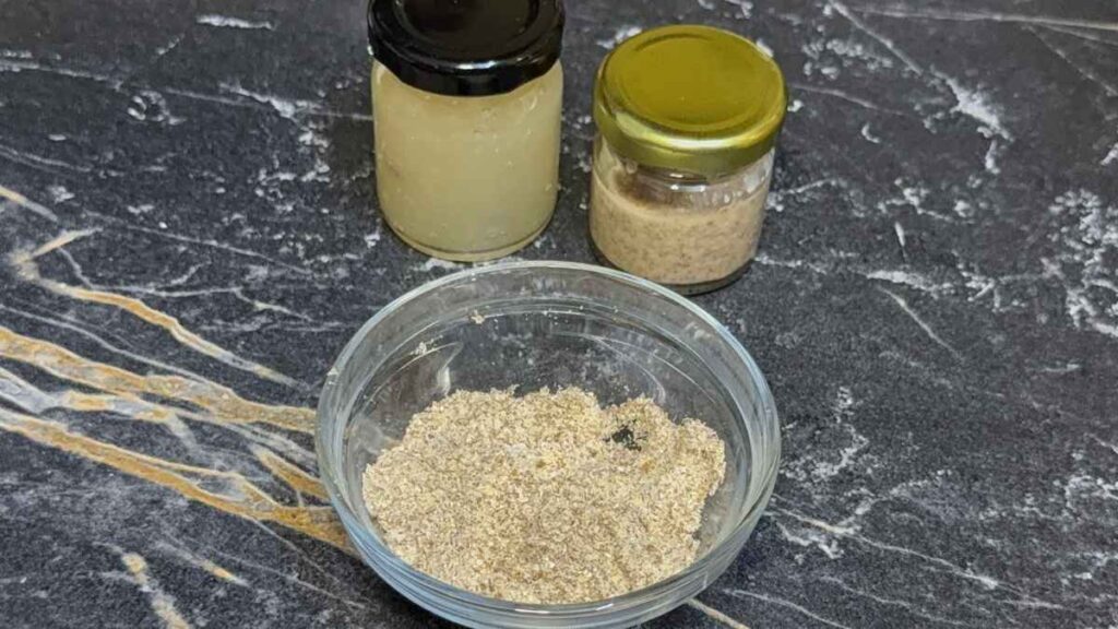Flaxseeds for skin tightening 